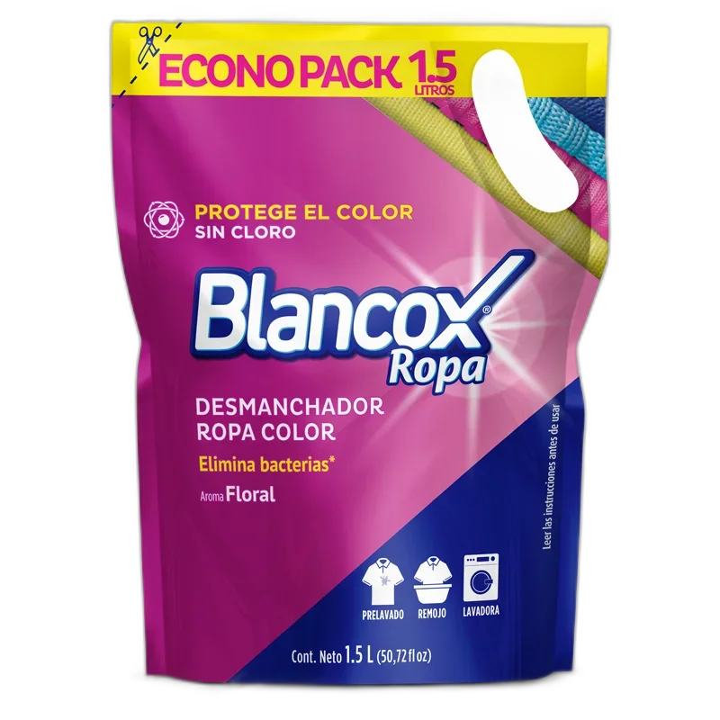 Desmanchador Blancox Ropa Color 1 5 ml Und
