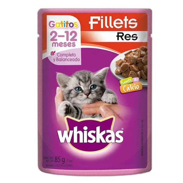 Whiskas 85 gr Gatitos Res