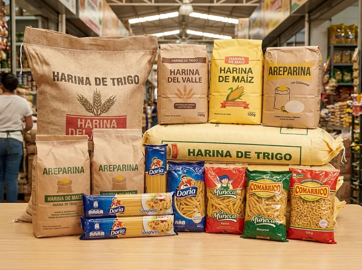 HARINAS Y PASTAS